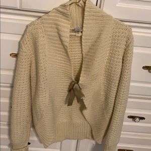 Maternity cardigan sweater